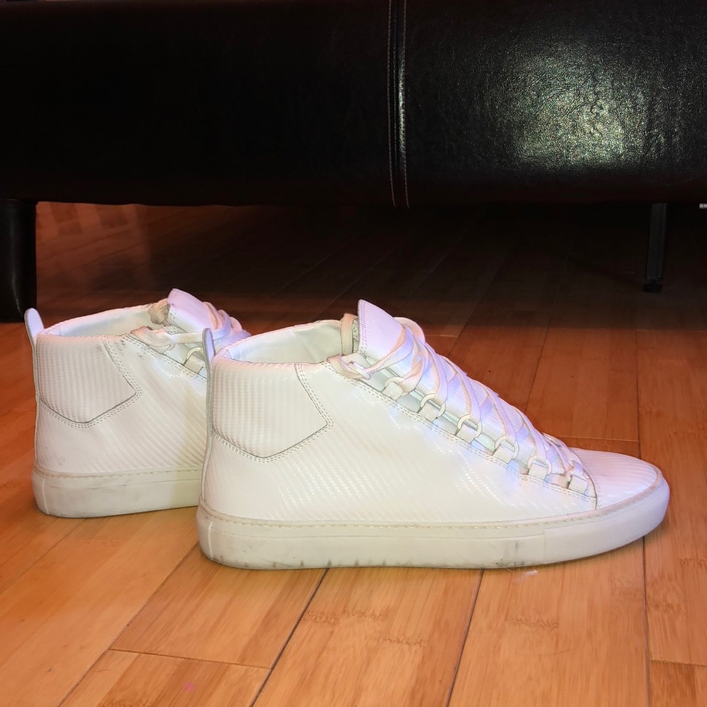 White high top men’s sneakers - Balenciaga